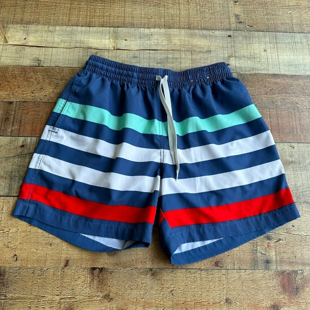 Chubbies Men's Size Small Striped Swim Shorts 5.5" Inseam